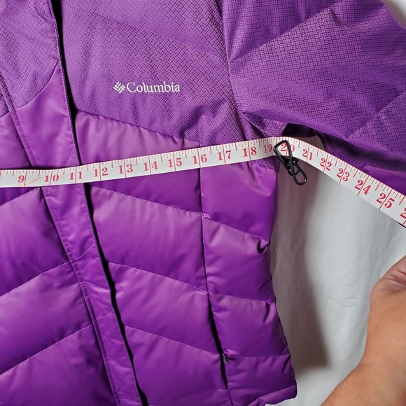 Columbia First Tracks Down Jacket Purple Size Medium - Picture 16 of 16